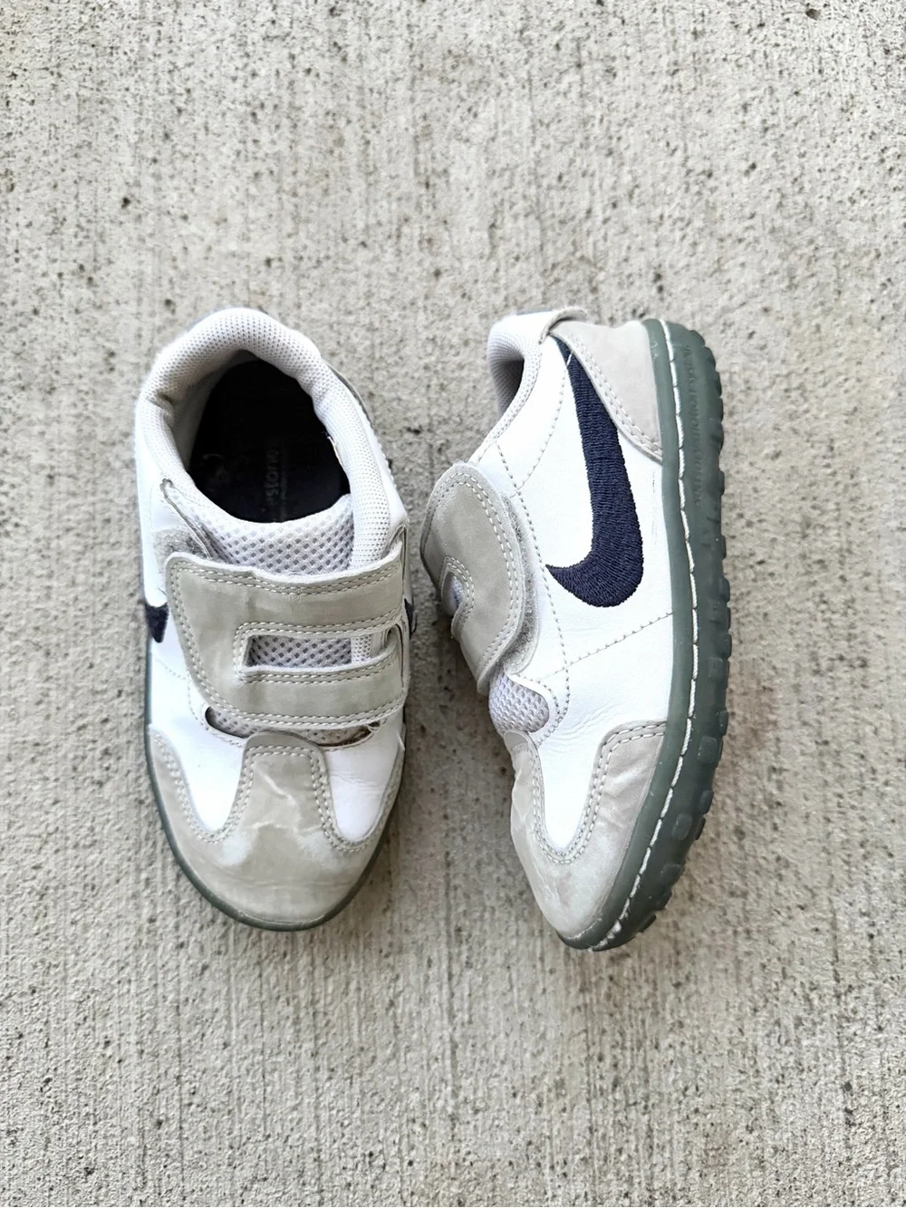 Nike SMS Roadrunner 2 Toddler Shoes White Obsidian Pure Platinum Size 8C